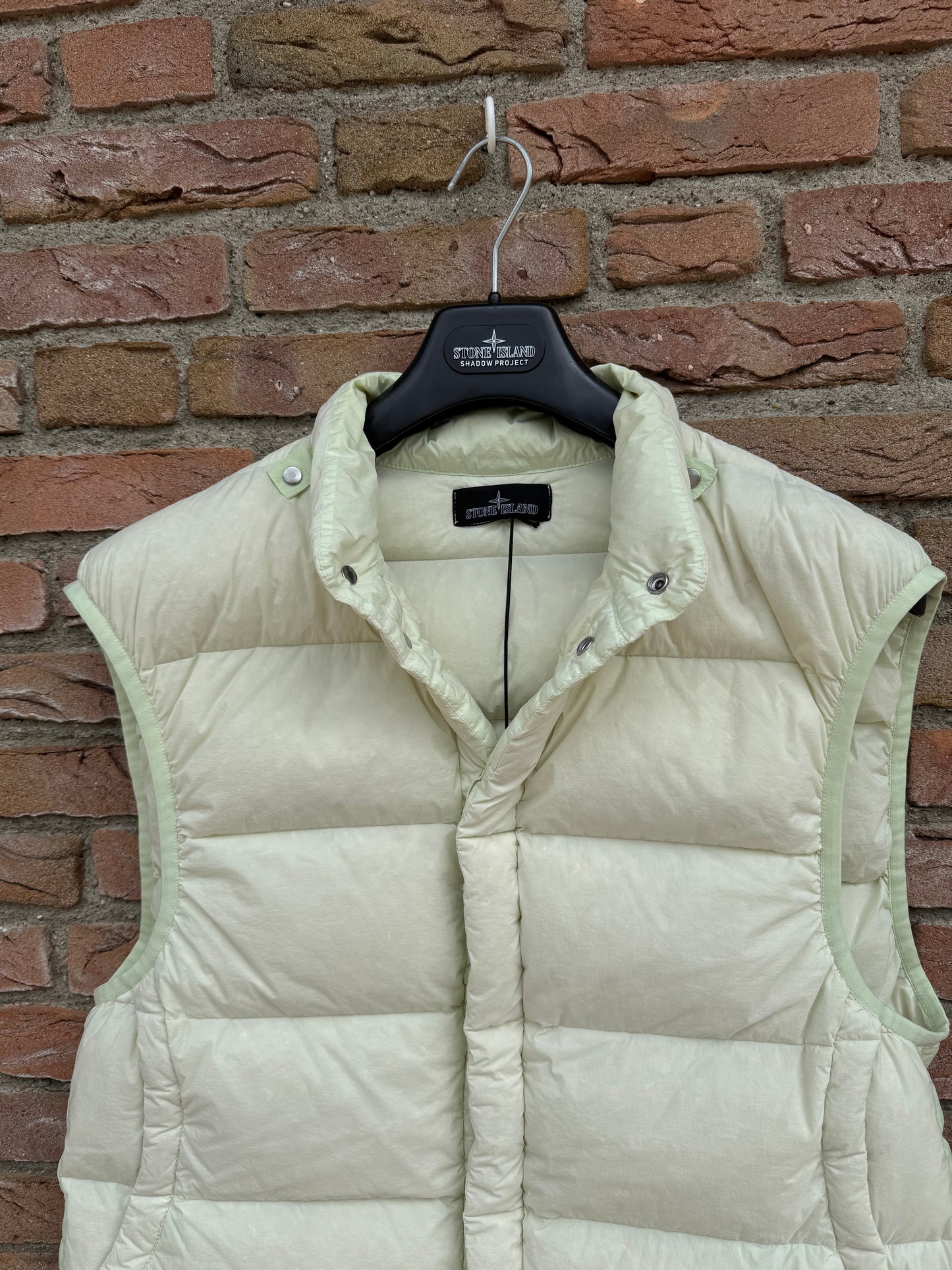 Stone Island Shadow Project Seamless Tunnel Down Nylon-TC Gilet - M
