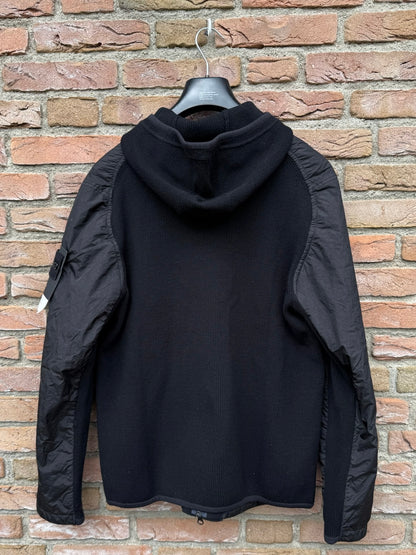 Stone Island Garment Dyed Crinkle Reps NY Knit Jacket - M