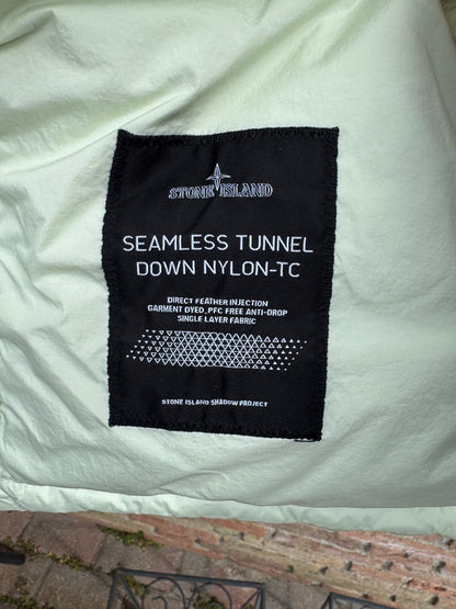 Stone Island Shadow Project Seamless Tunnel Down Nylon-TC Gilet - M