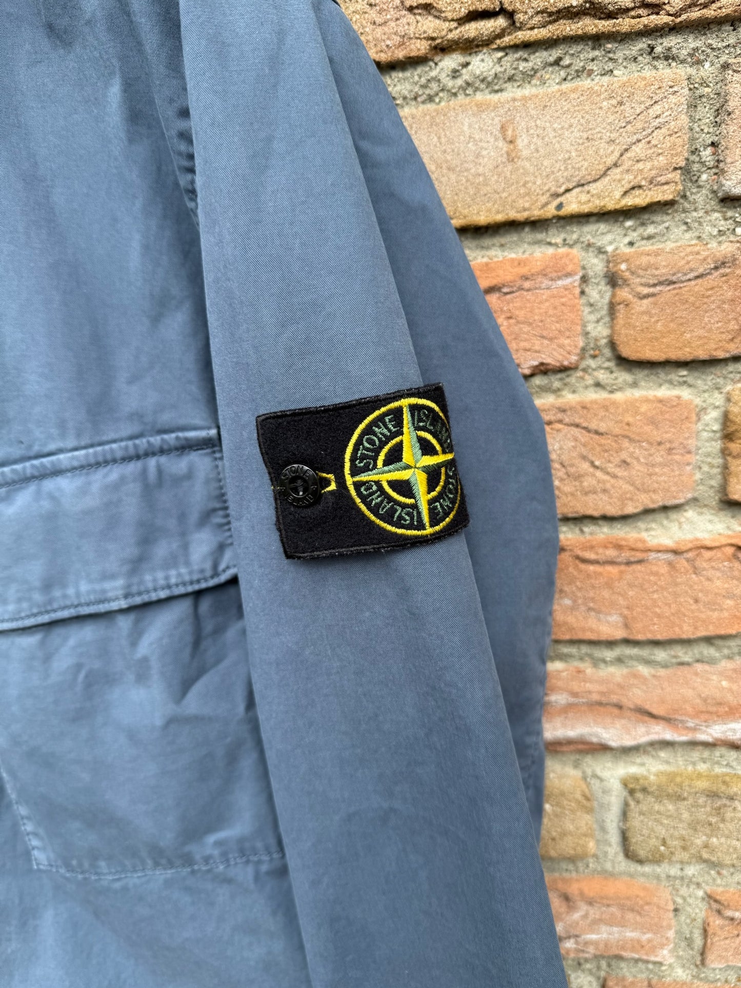 Stone Island Supima Cotton Twill Stretch-TC Jacket - L