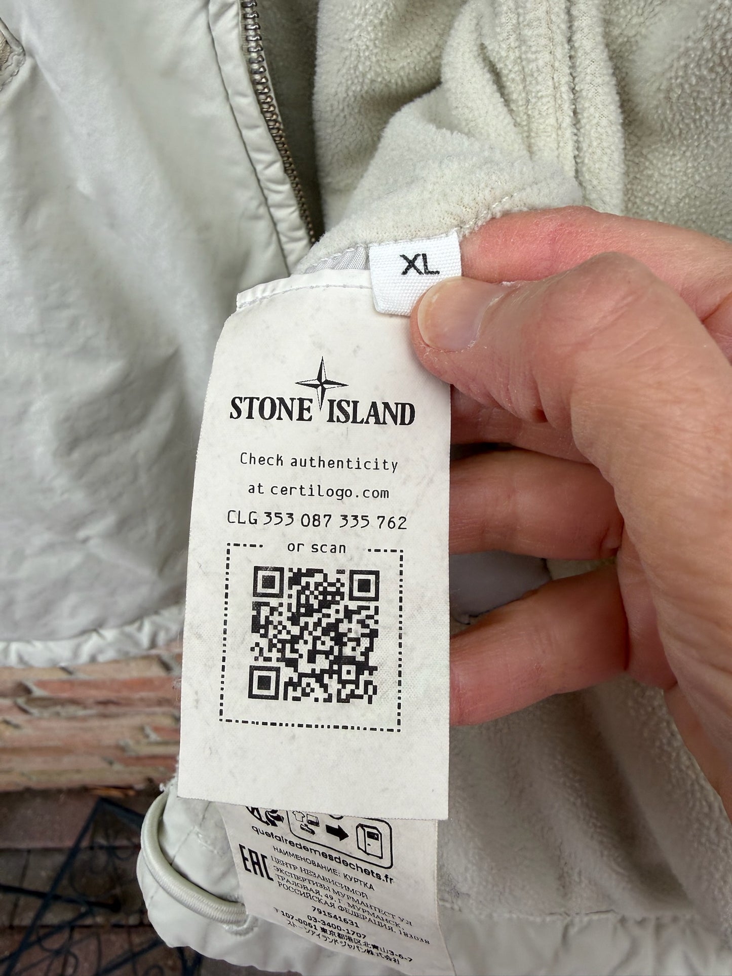 Stone Island David Light-TC Micropile Jacket - XL
