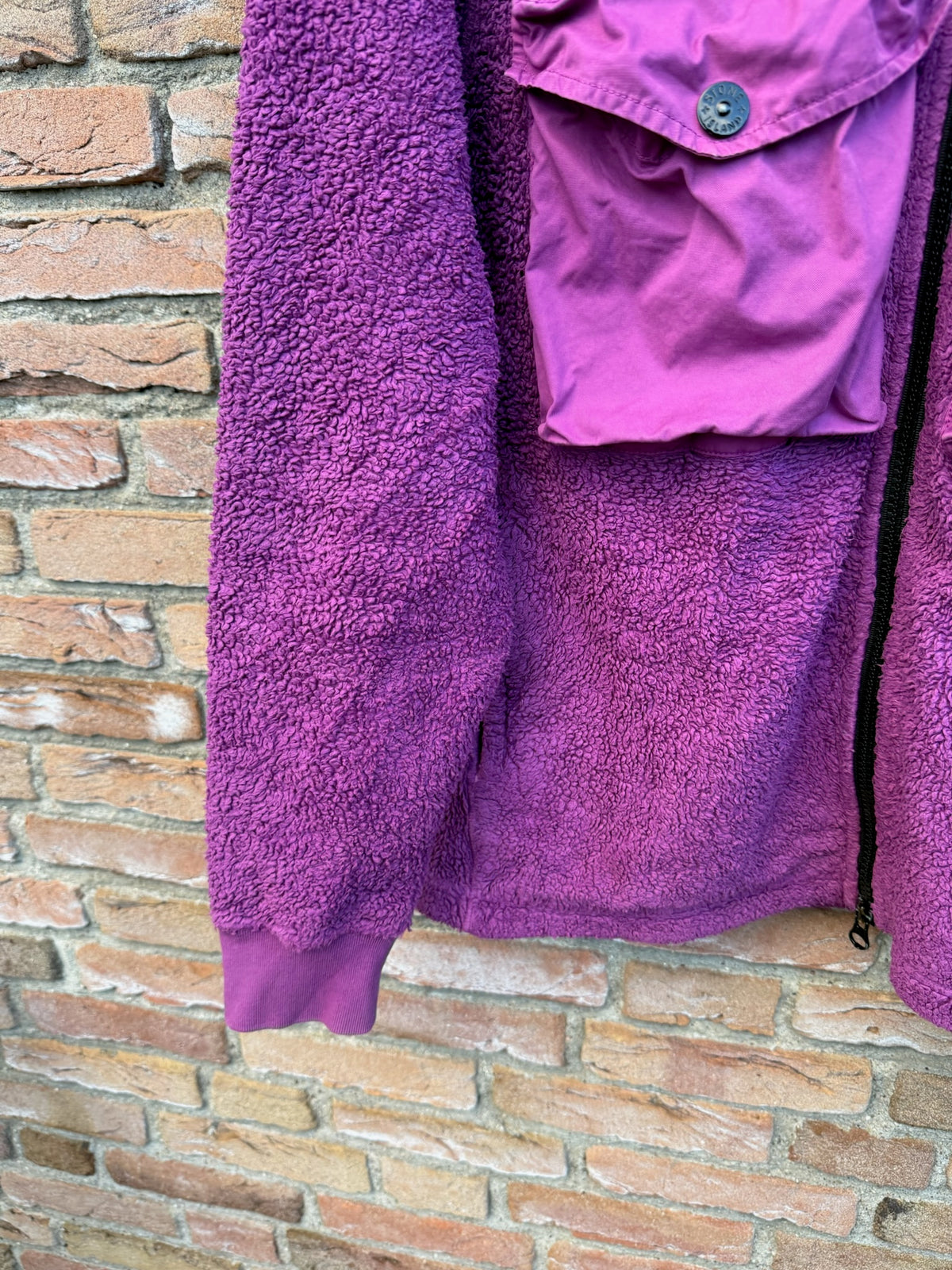 Stone Island Teddy Fleece Jacket - L
