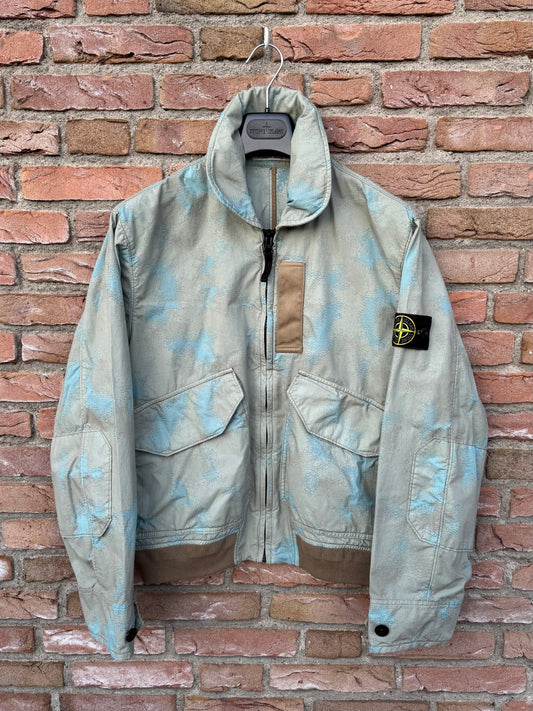 Stone Island Camo Dévoré Watro-TC Jacket - M