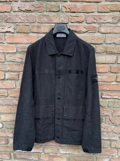 Stone Island Tela Lino Nylon-TC Jacket - M