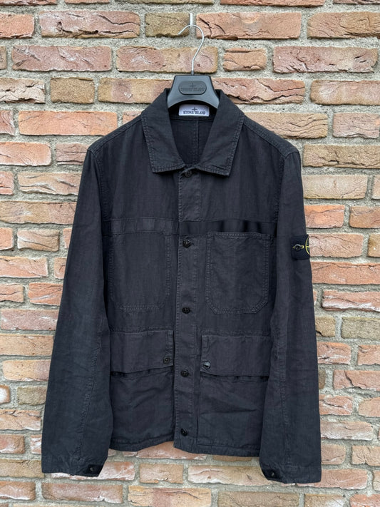 Stone Island Tela Lino Nylon-TC Jacket - M