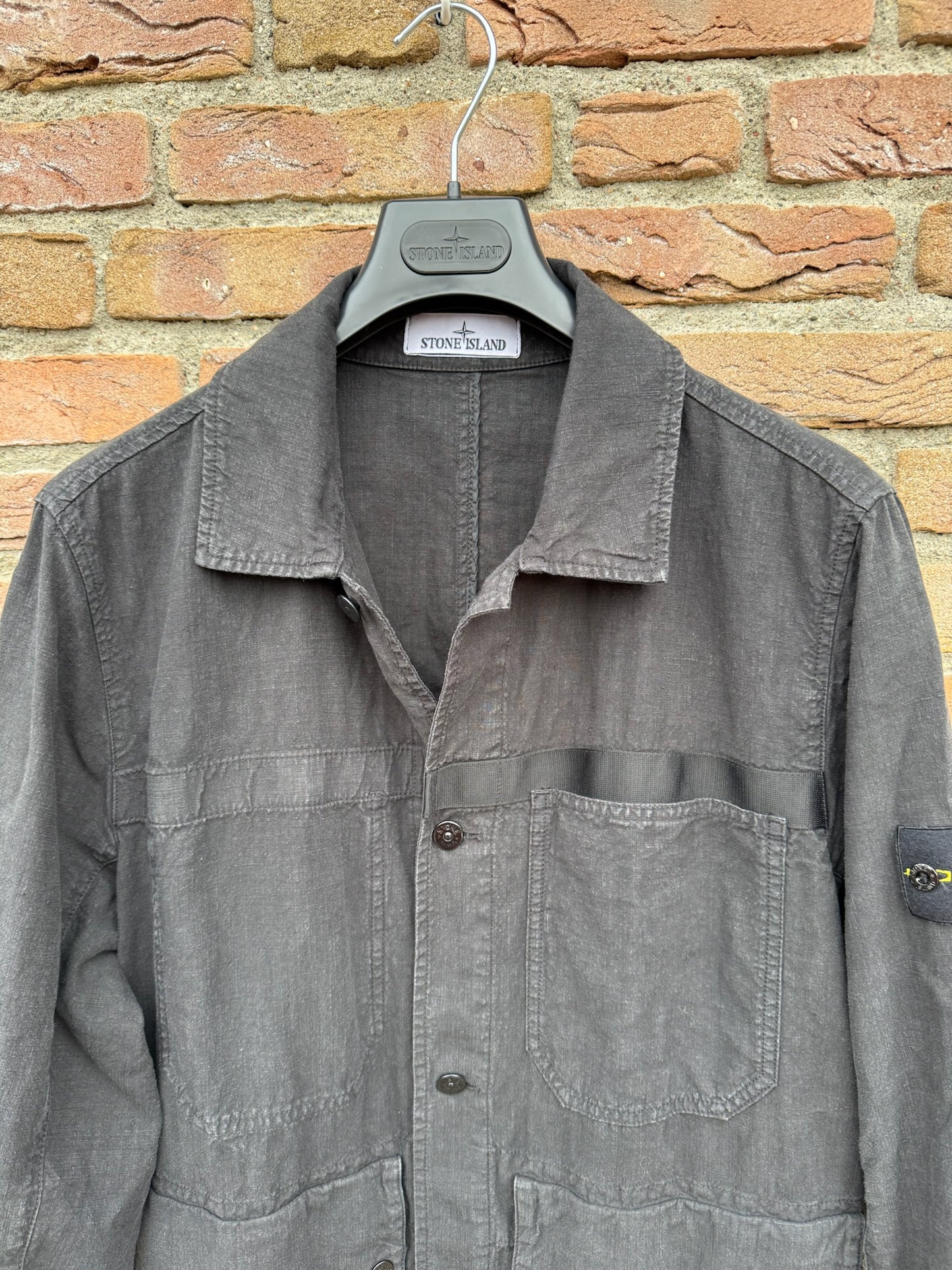 Stone Island Tela Lino Nylon-TC Jacket - M
