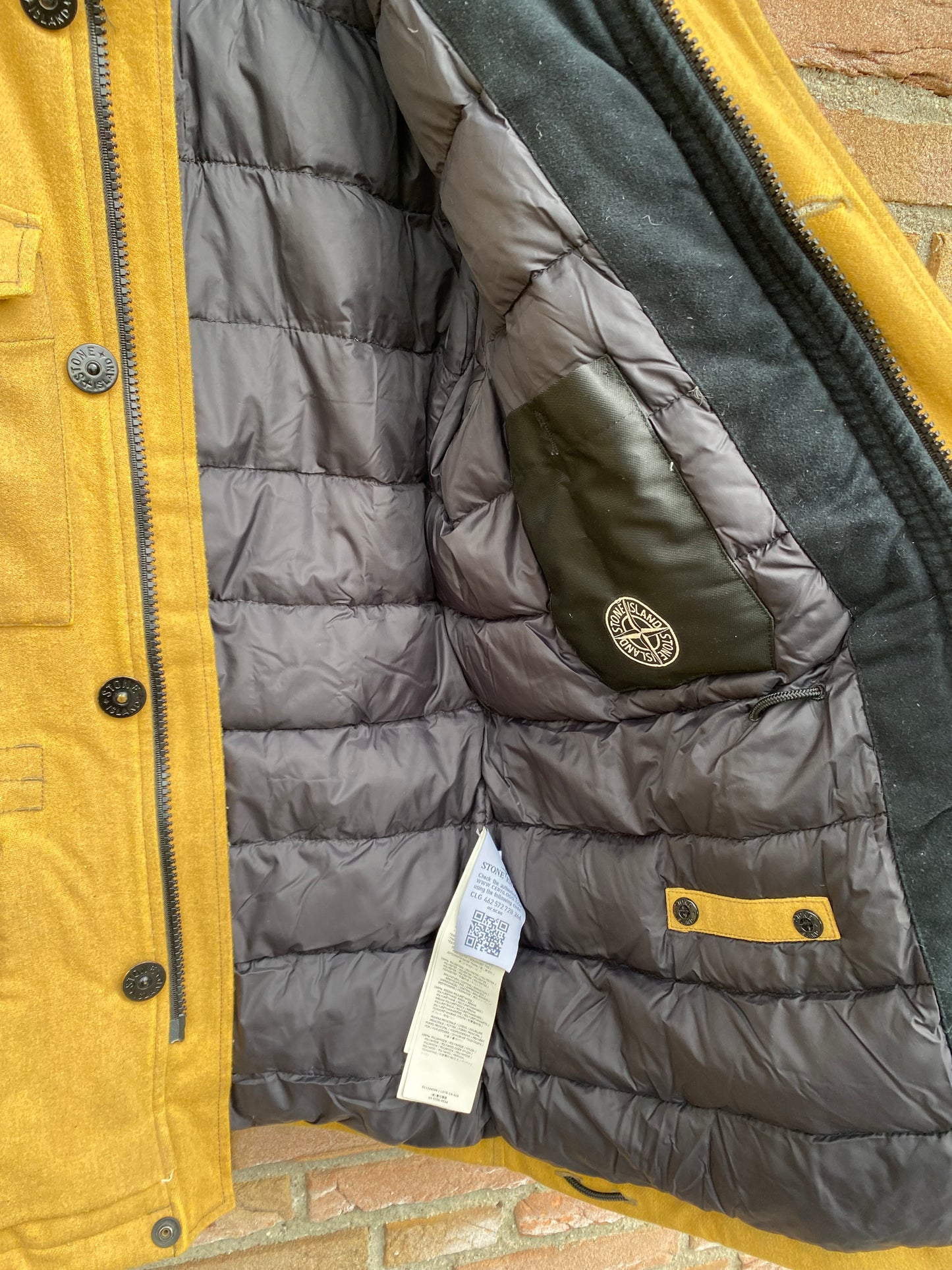 Stone Island Ice Wool Blend Jacke - M