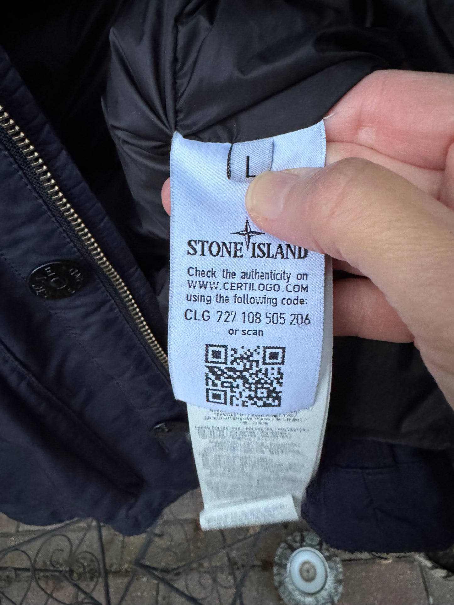 Stone Island David-TC Down Jacke - L