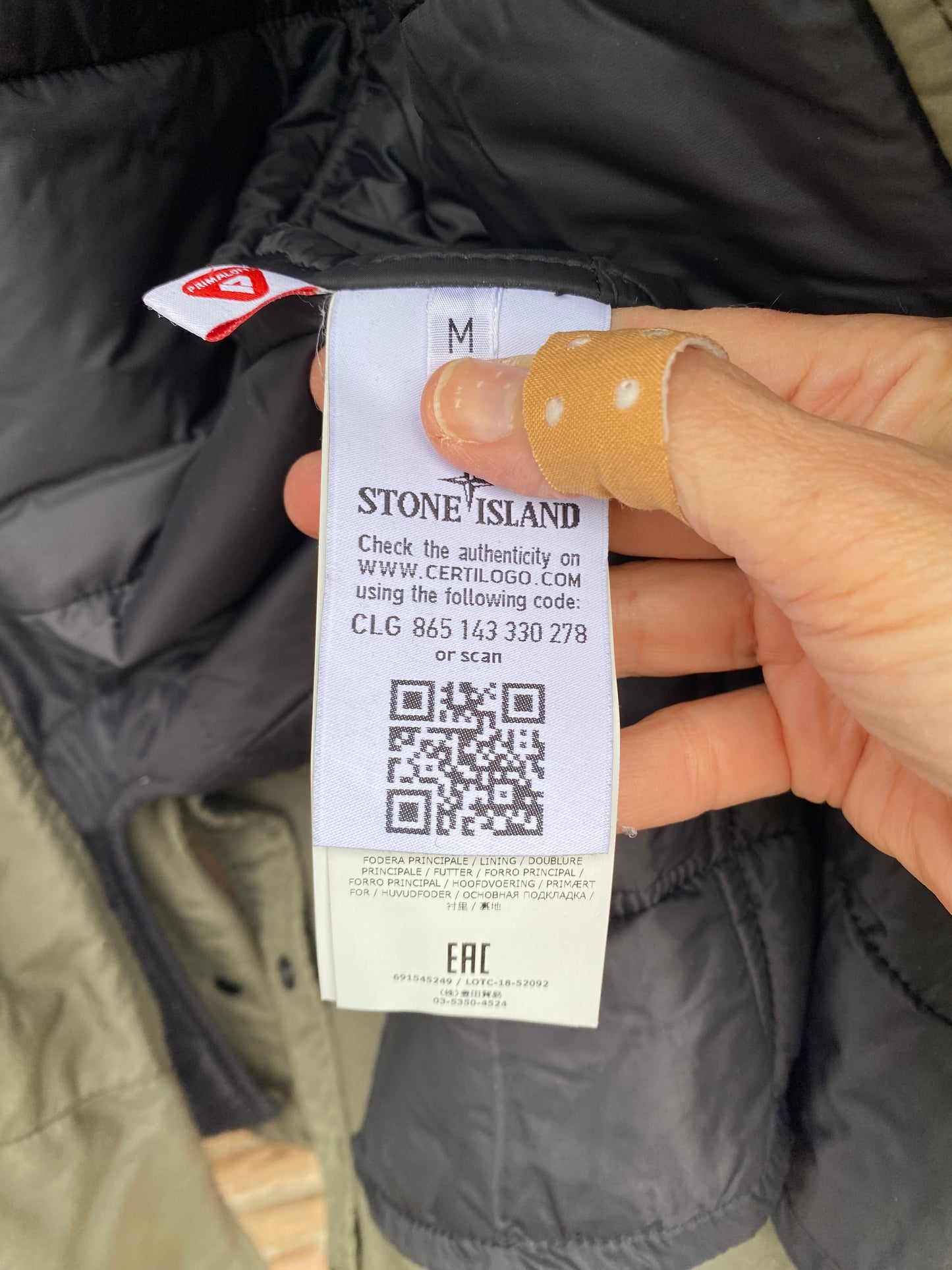 Stone Island David-TC Jacke - M