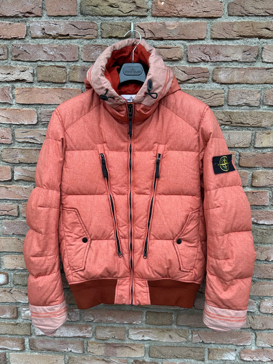 Stone Island Mix Fibre Watro Tela Daunenjacke - M