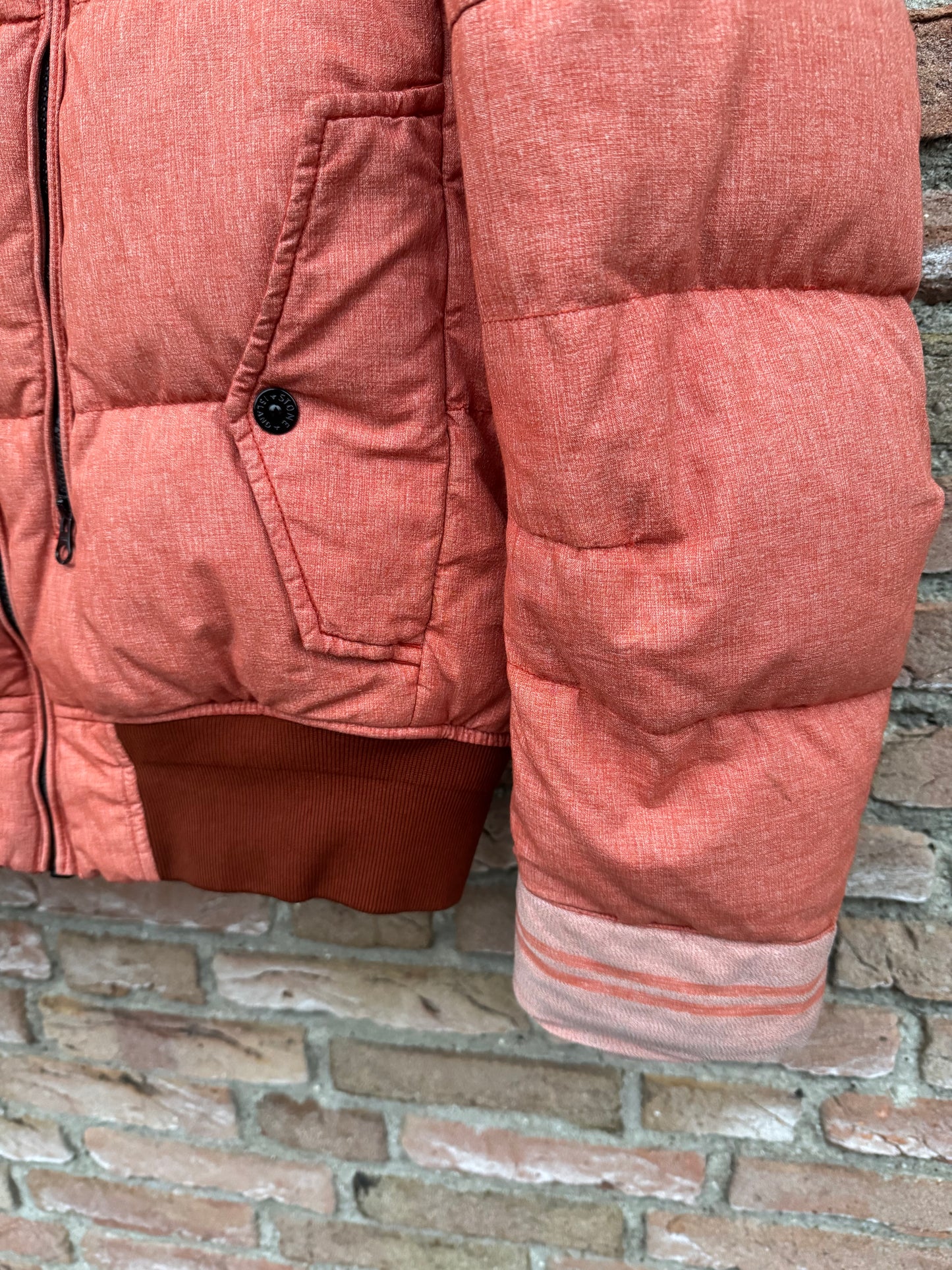 Stone Island Mix Fibre Watro Tela Daunenjacke - M