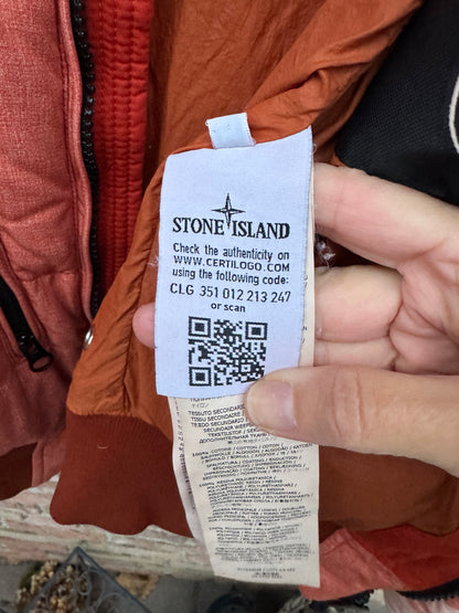 Stone Island Mix Fibre Watro Tela Daunenjacke - M