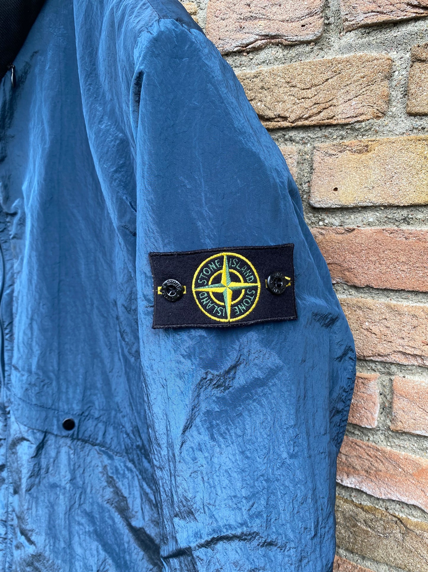 Stone Island Reversible Leder Jacke - XXL