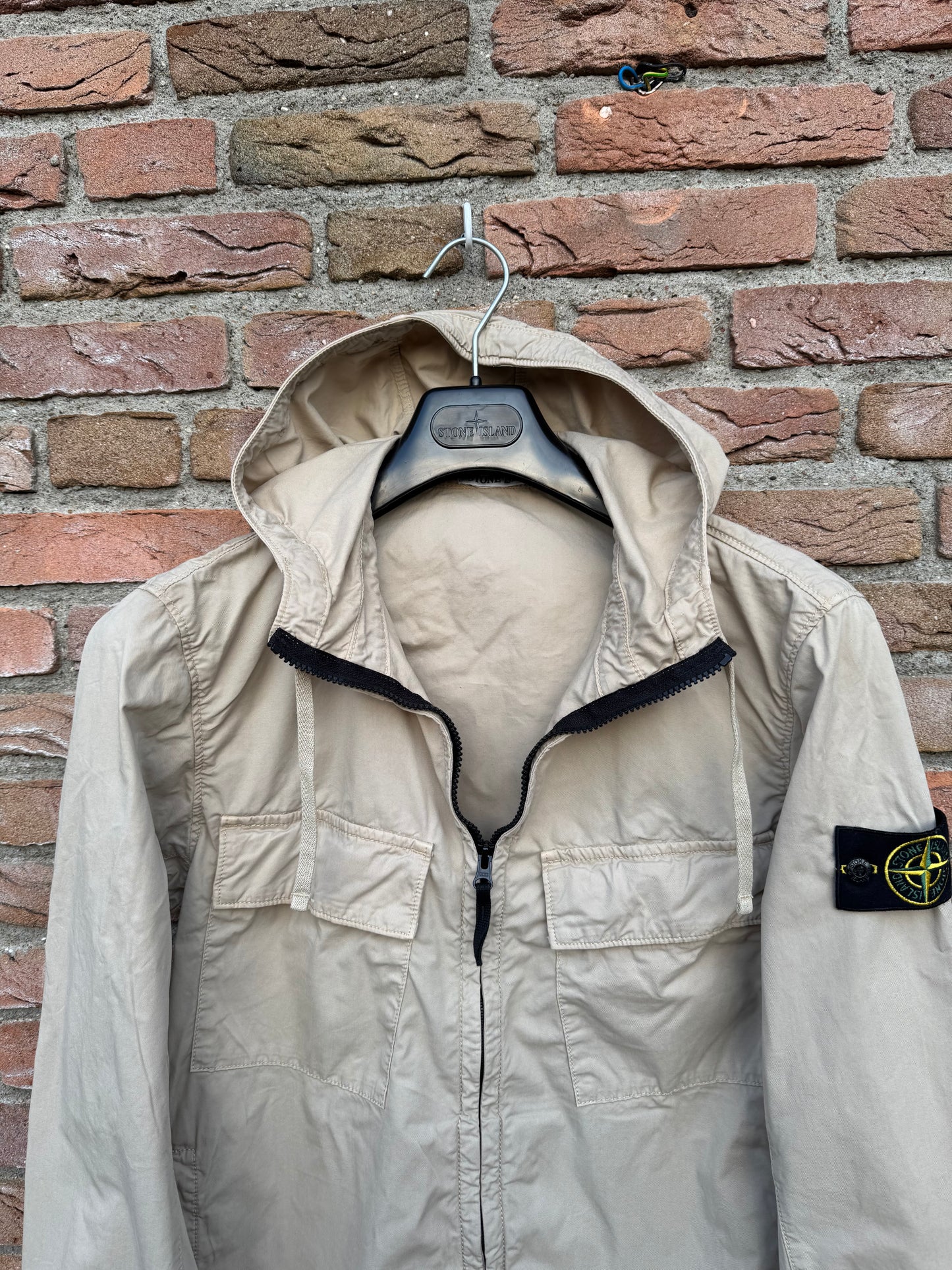 Stone Island Supima Cotton Twill Stretch-TC Jacket - S