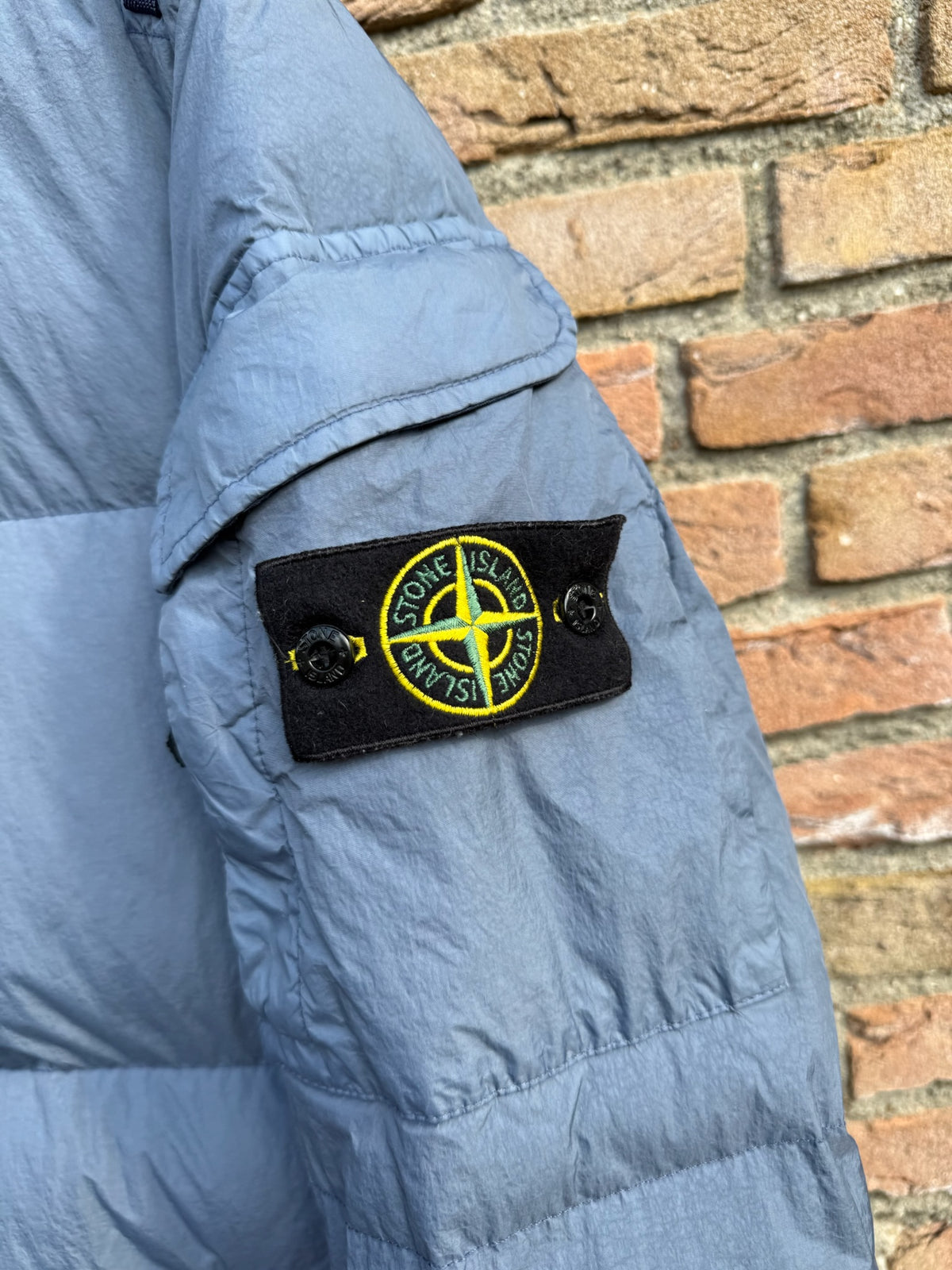 Stone Island Garment Dyed Crinkle Reps R-NY Down Jacket - XL