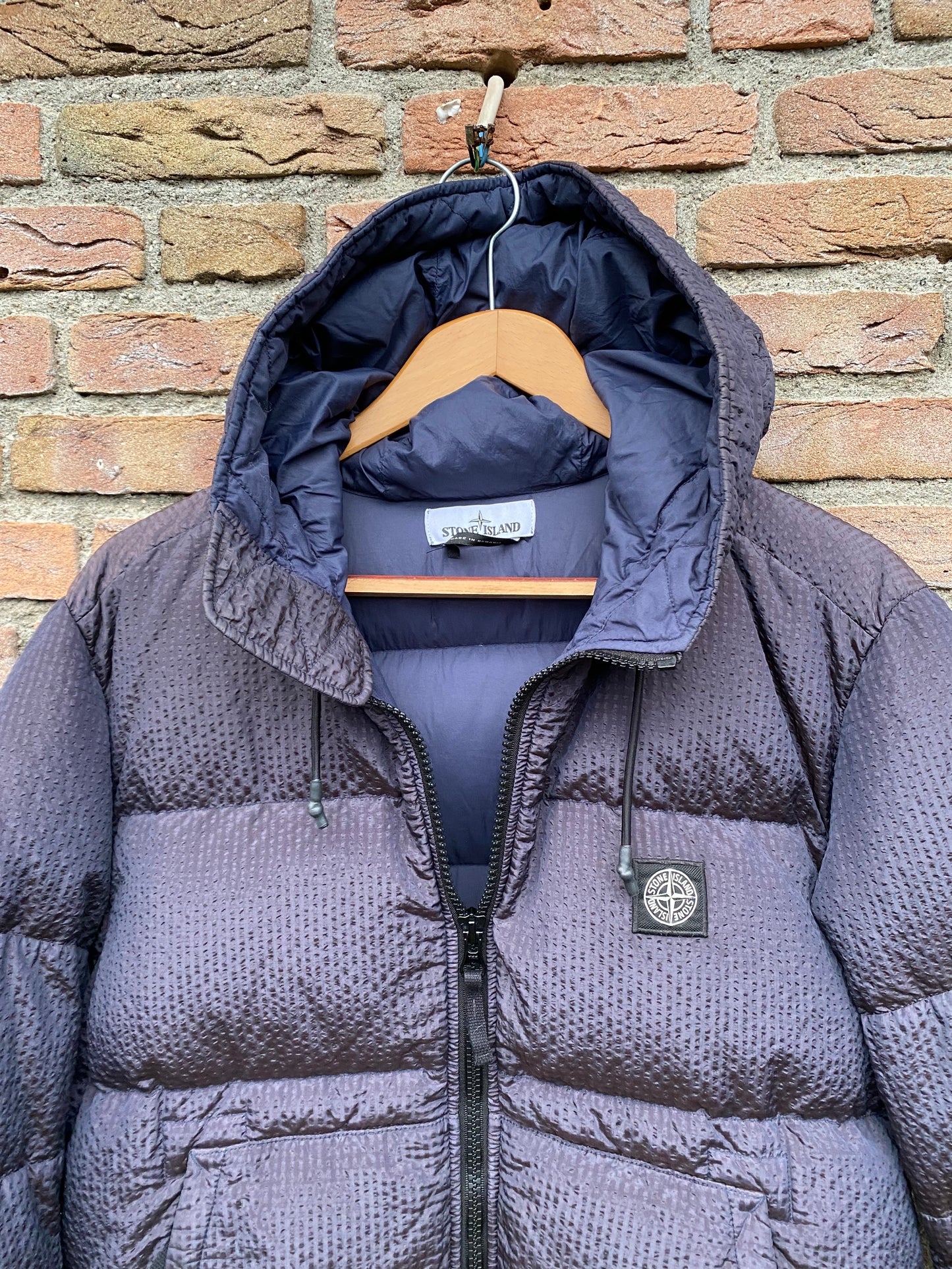 Stone Island Poly-Colour Frame Daunenjacke - M