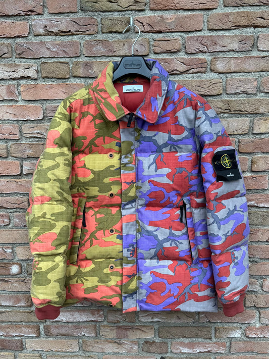 Stone Island Heritage Camo Daunenjacke - L