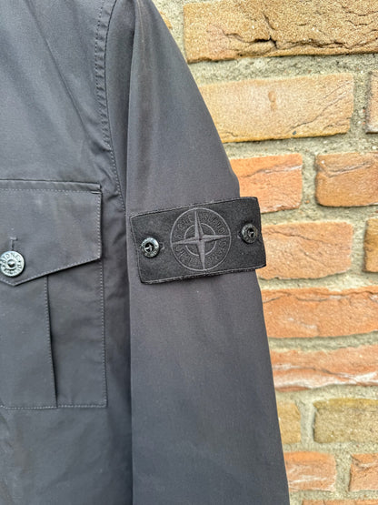 Stone Island Weatherproof Cotton Canvas Ghost Overshirt - L