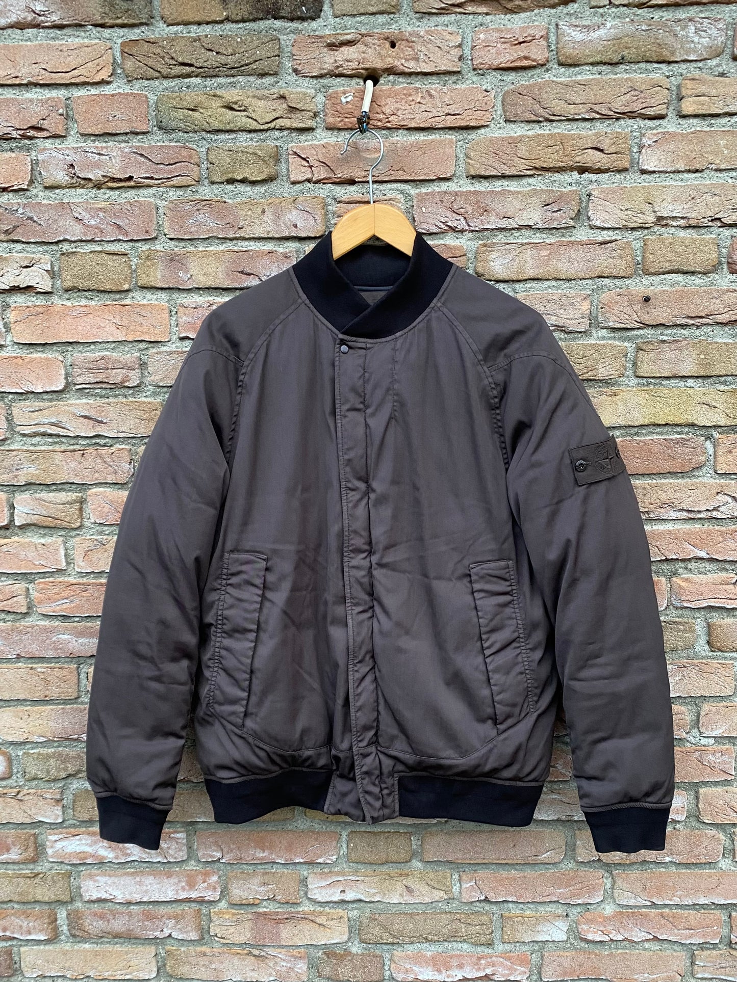 Stone Island Stretch Wool Nylon Ghost Jacke - M