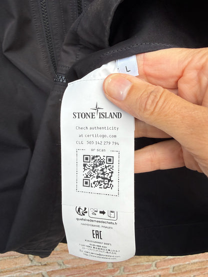 Stone Island Weatherproof Cotton Canvas Ghost Overshirt - L