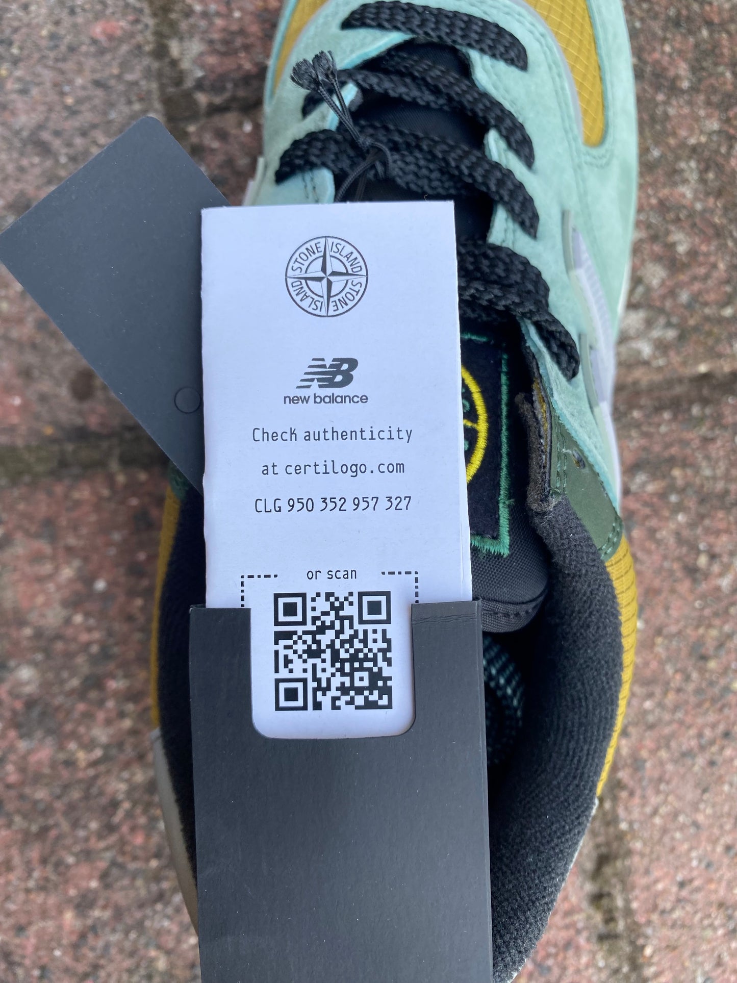 Stone Island x New Balance 574 Legacy - UK 6.5