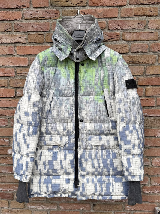 Stone Island Shadow Project DPM Chiné Down Jacket - M