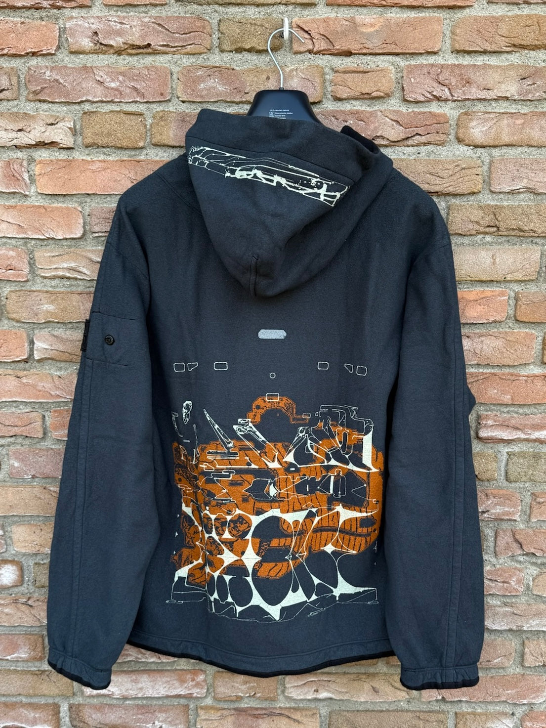 Stone Island Shadow Project Fleece Hoodie - M