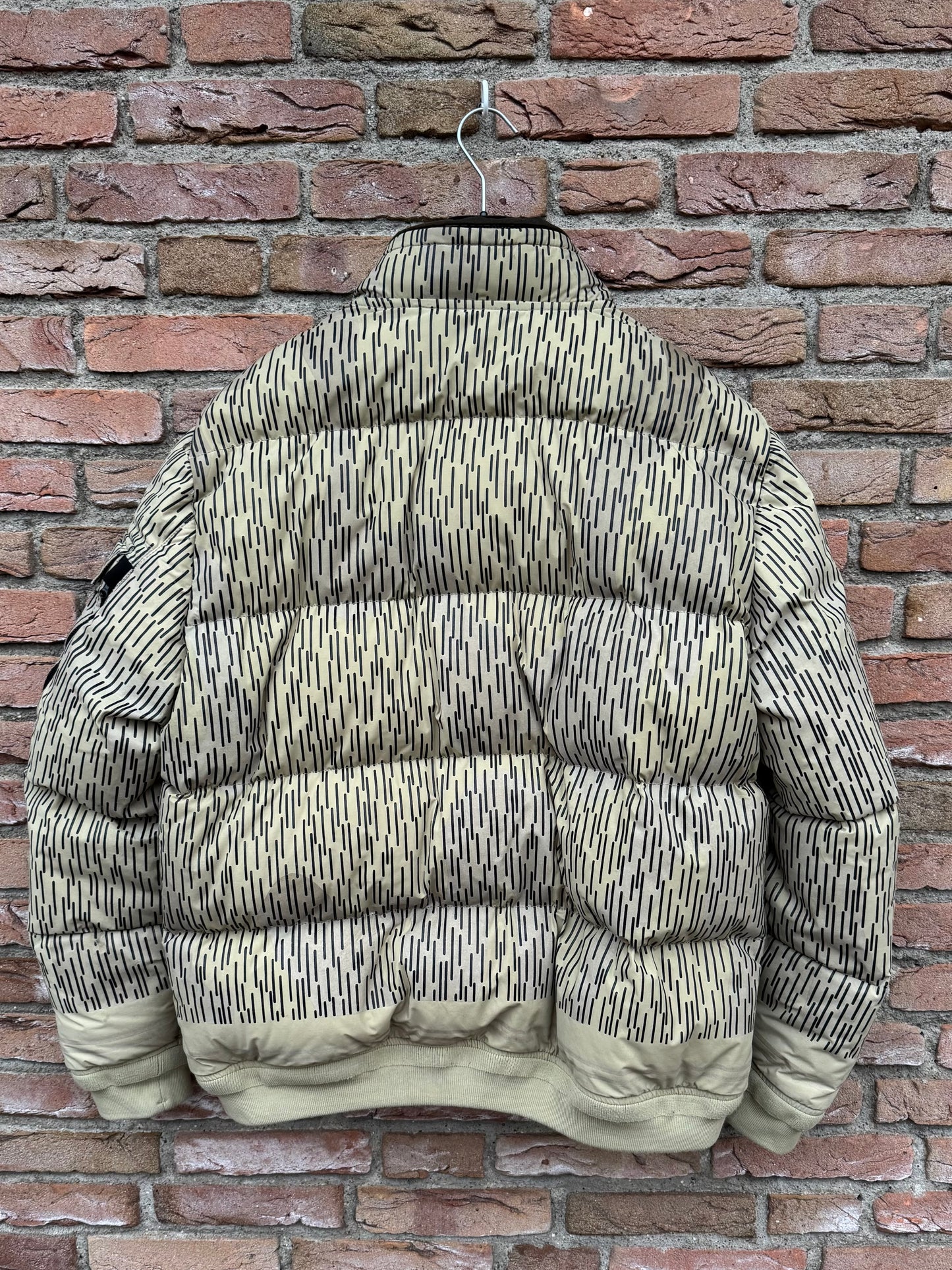 Stone Island Naslan Light Watro Camo Reflective Daunenjacke - XL