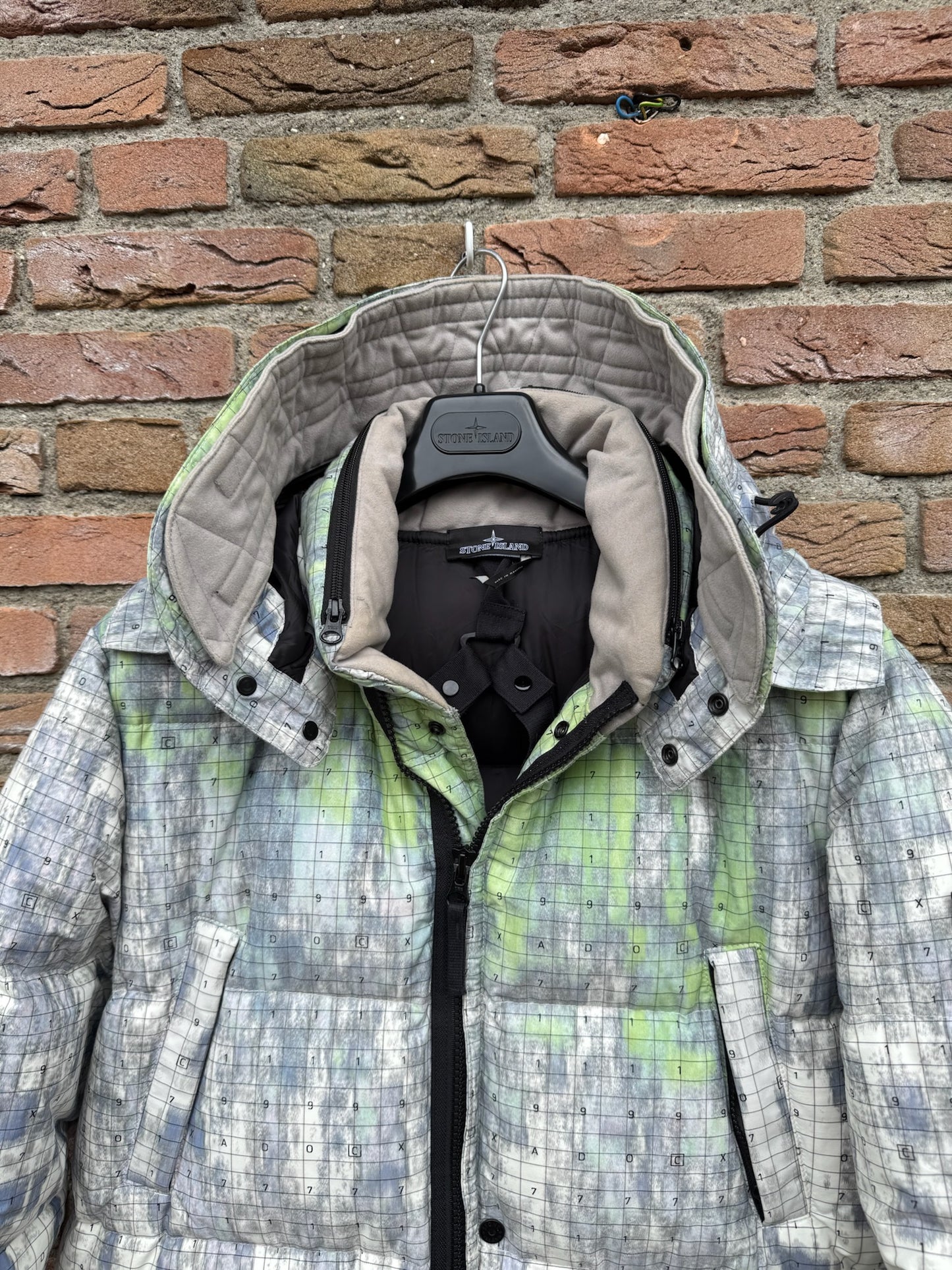 Stone Island Shadow Project DPM Chiné Down Jacket - M