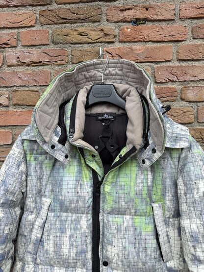 Stone Island Shadow Project DPM Chiné Down Jacket - M