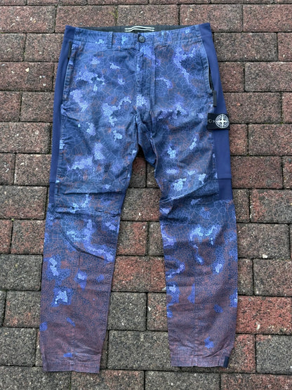 Stone Island Printed Heat Reactive Thermosensitive Fabric Trousers - W34