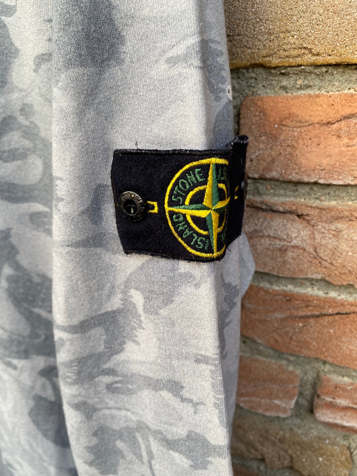 Stone Island Camo Sweatshirt - S