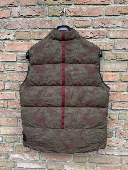 Stone Island Shadow Project DPM Grid Jacquard Down Gilet - L