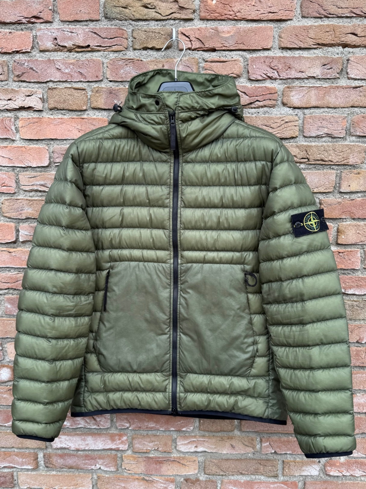 Stone Island Bio-Based Ripstop Nylon Down Jacket - L