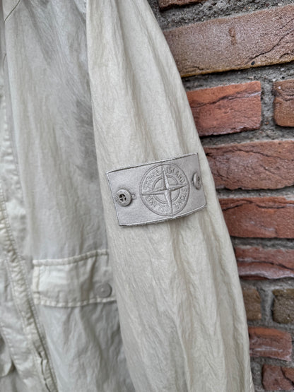 Stone Island 50 Fili Resinata Ghost Parka - L