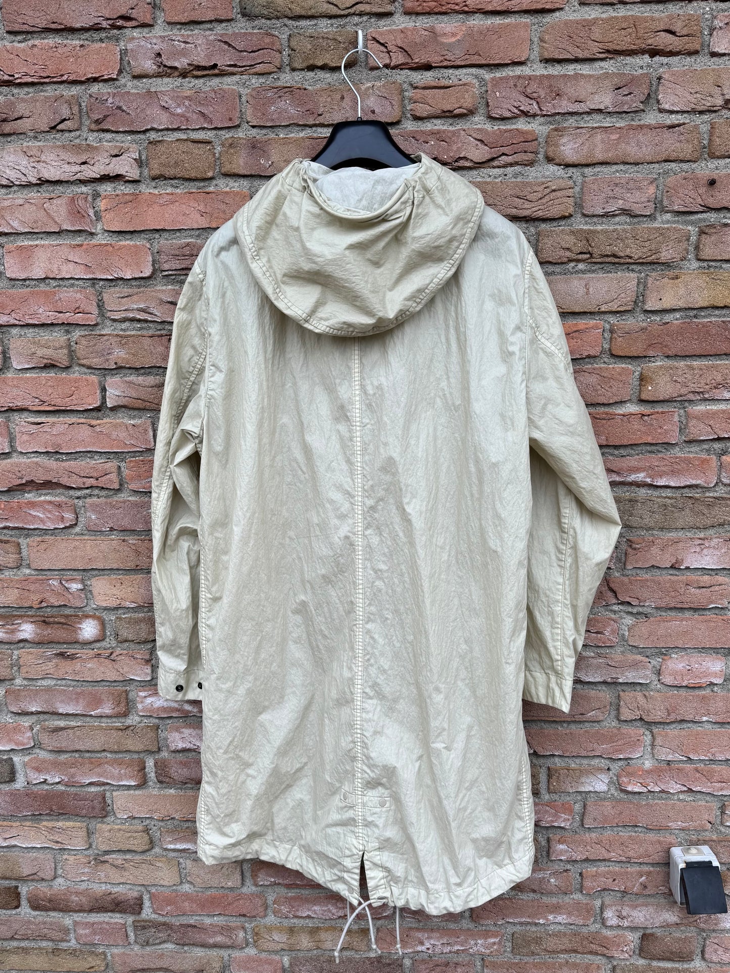 Stone Island 50 Fili Resinata Ghost Parka - L