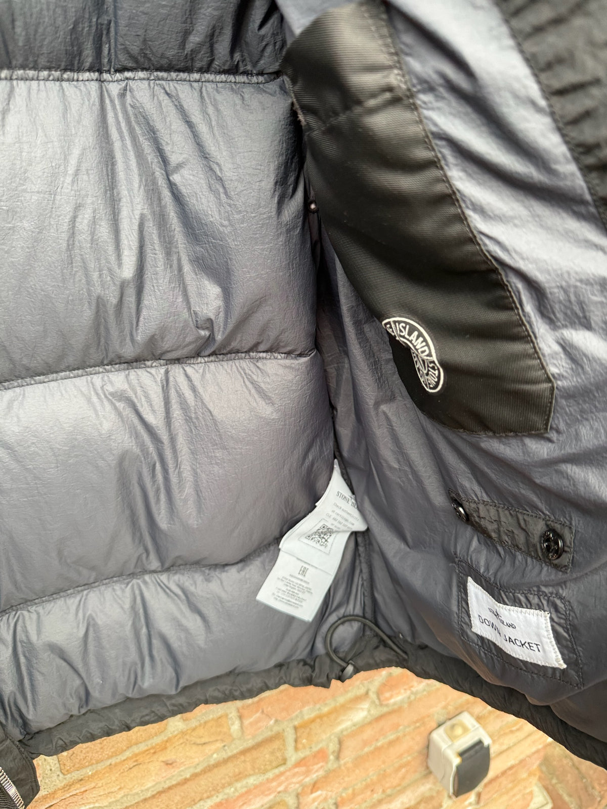 Stone Island Nylon Metal Down Jacket - L