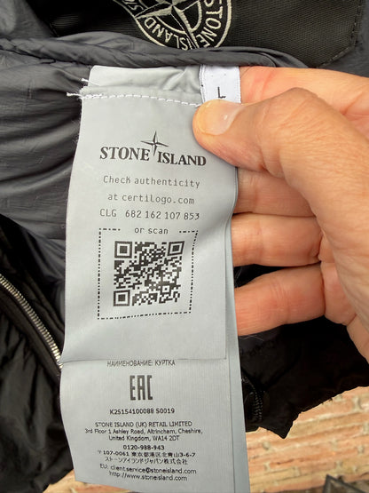 Stone Island Nylon Metal Down Jacket - L