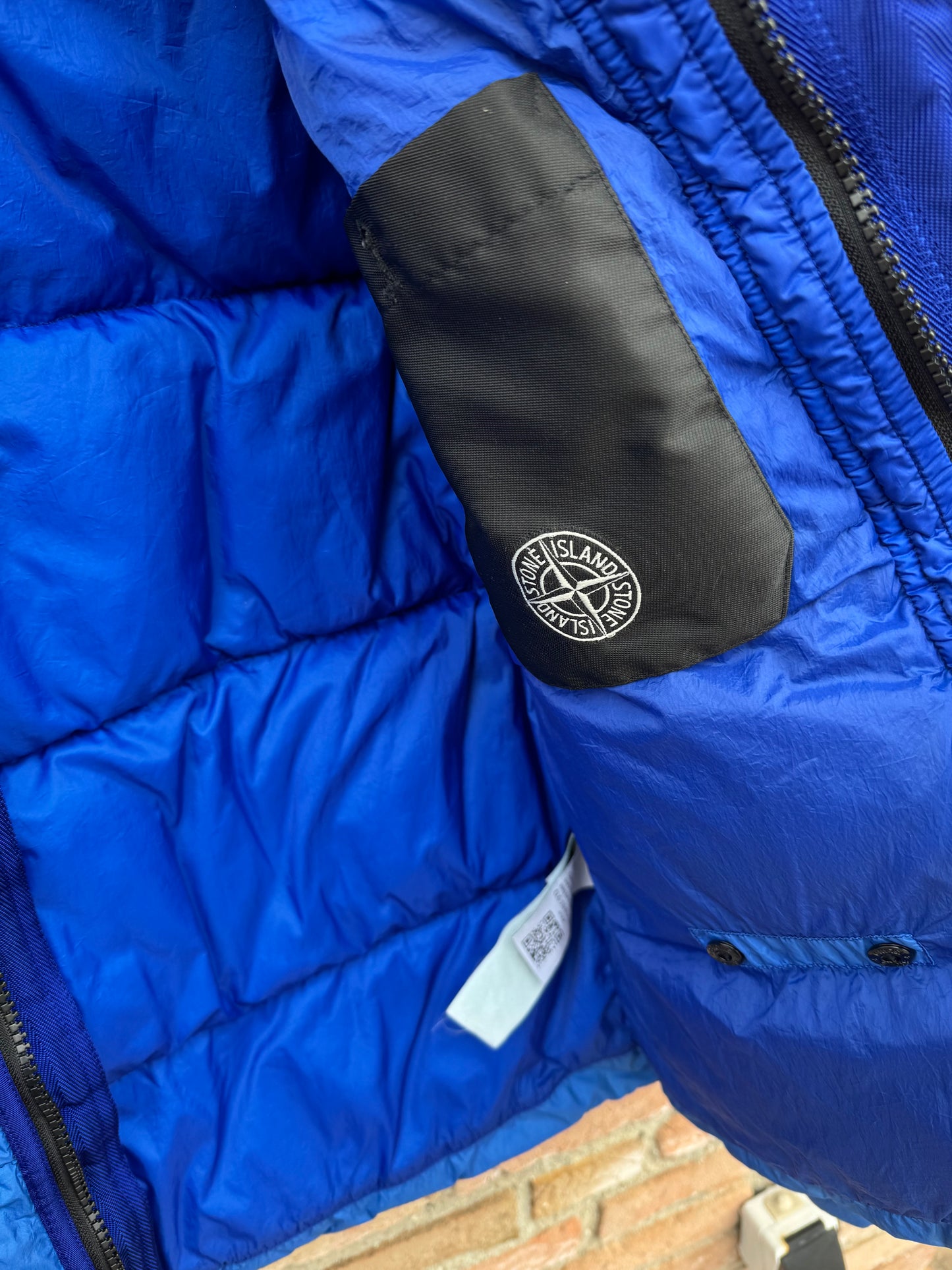 Stone Island Crinkle Reps Down Jacket - XL