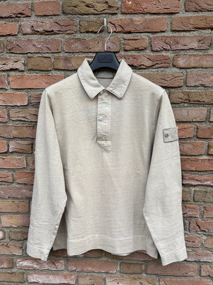 Stone Islsnd Ghost Polo Longsleeve Sweatshirt - M