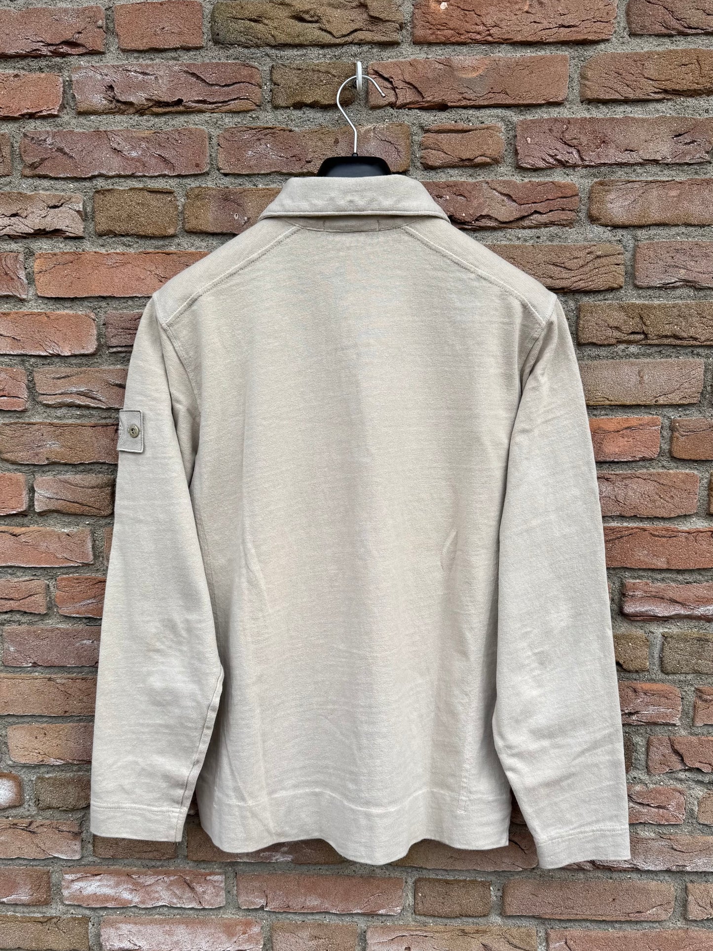 Stone Islsnd Ghost Polo Longsleeve Sweatshirt - M