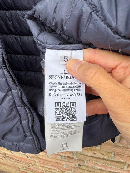 Stone Island Garment Dyed Micro Yarn Down Jacket - S