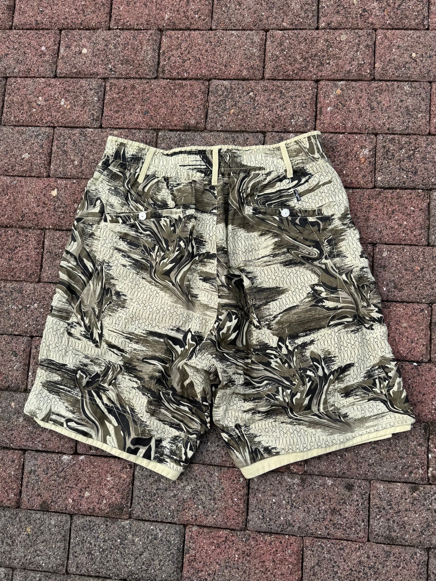 Stone Island Shadow Project Guayabera Shorts - 48