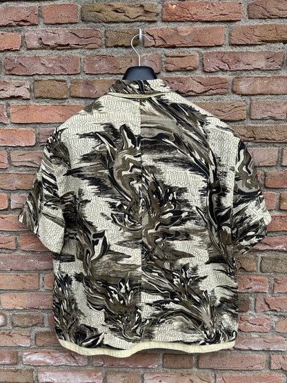 Stone Island Shadow Project Guayabera Shirt - L