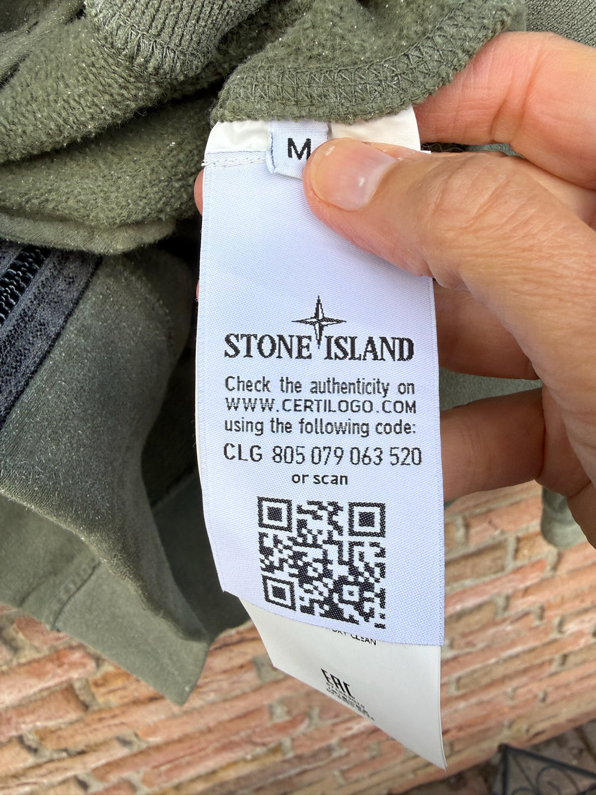 Stone Island Frost Zipped Sweatshirt - M