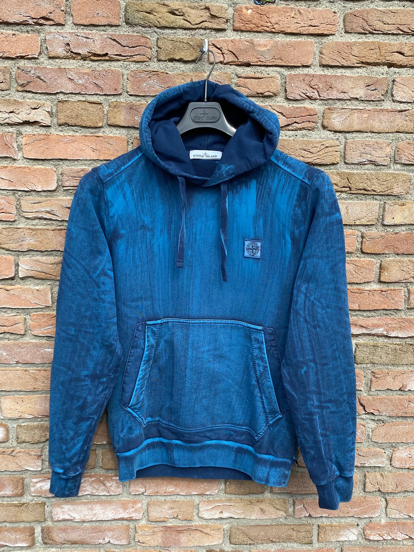 Stone Island Hand Brushed Hoodie - M