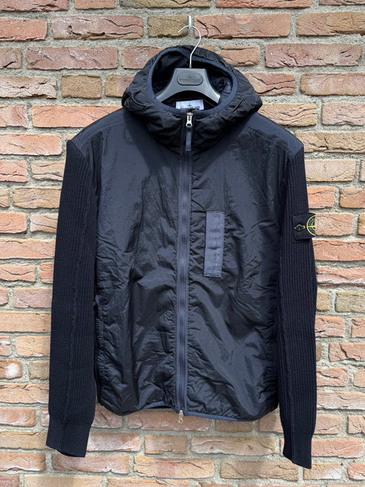 Stone Island Nylon Metal Econyl Primaloft and Knit Jacket - L