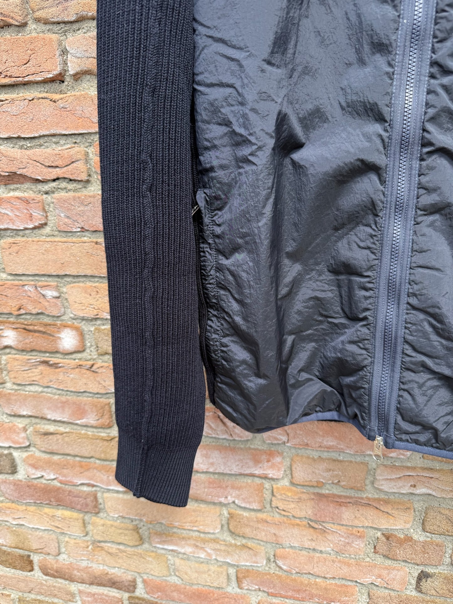 Stone Island Nylon Metal Econyl Primaloft and Knit Jacket - L