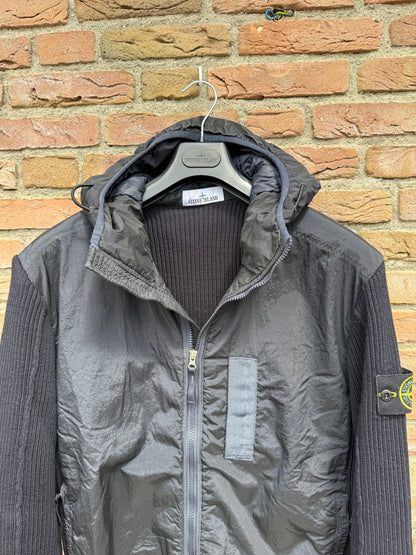 Stone Island Nylon Metal Econyl Primaloft and Knit Jacket - L