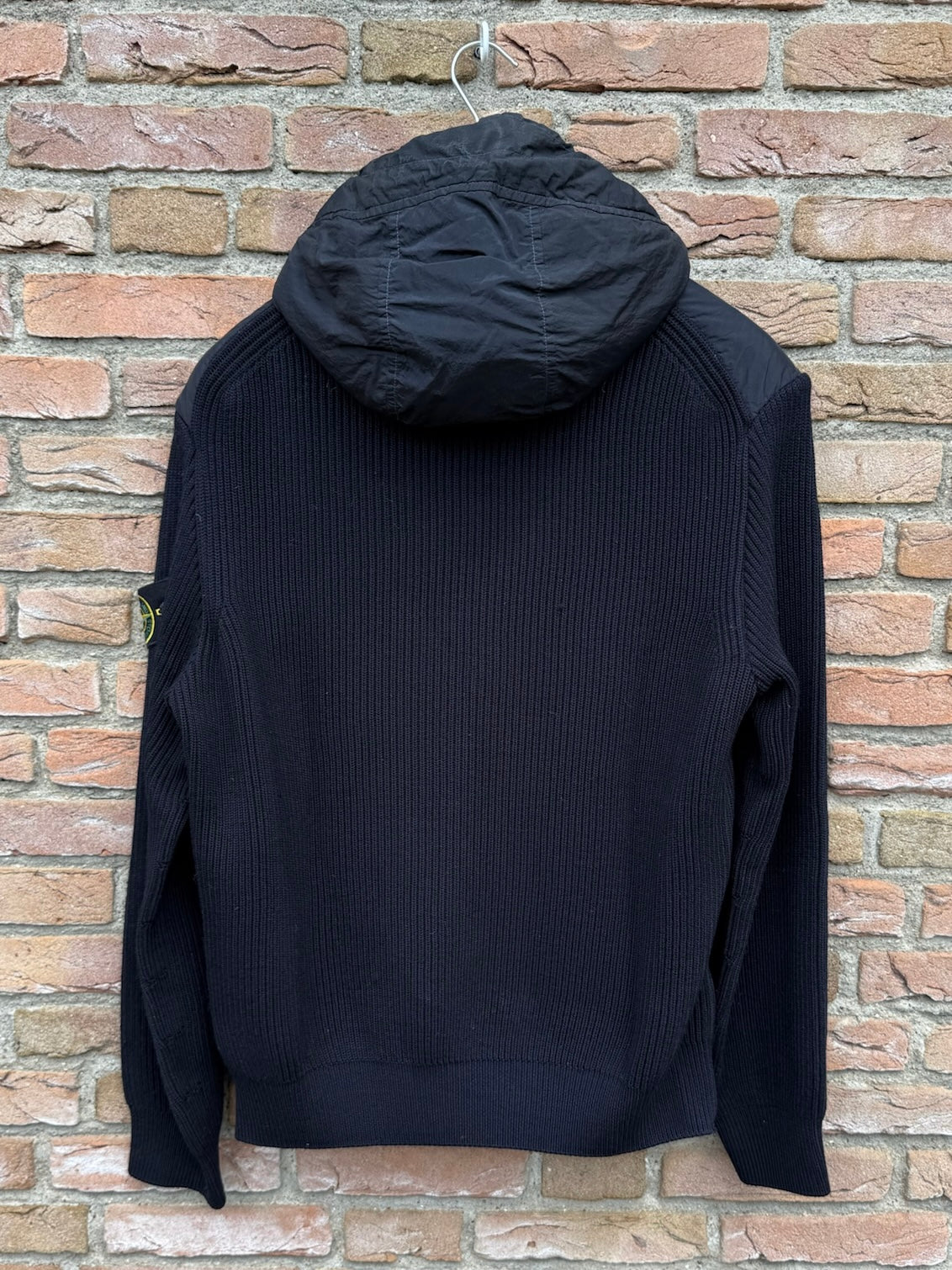 Stone Island Nylon Metal Econyl Primaloft and Knit Jacket - L